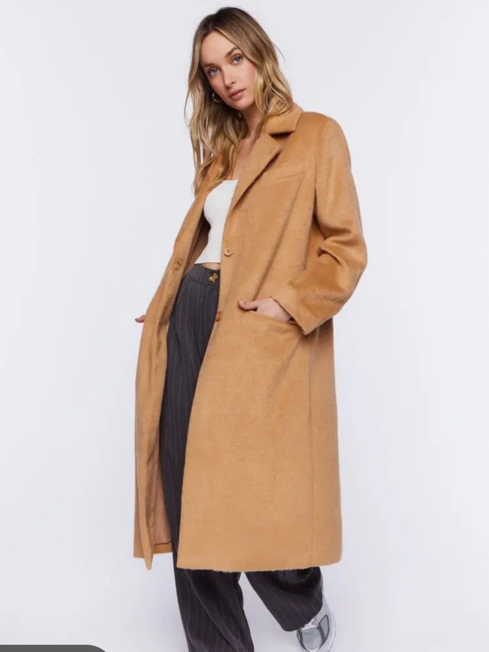 Camel Tan long coat